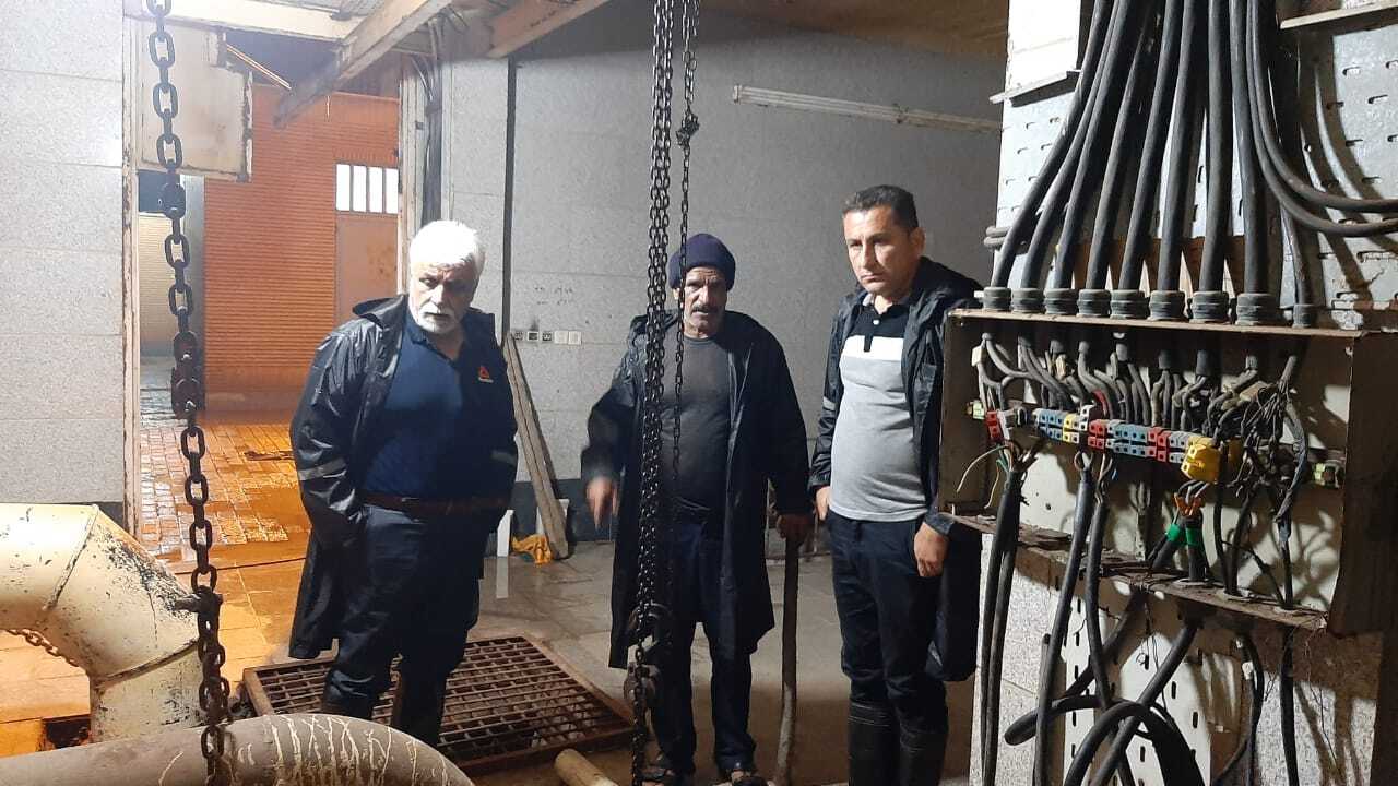 شرایط شبکه فاضلاب آبفا بندر امام عادی است