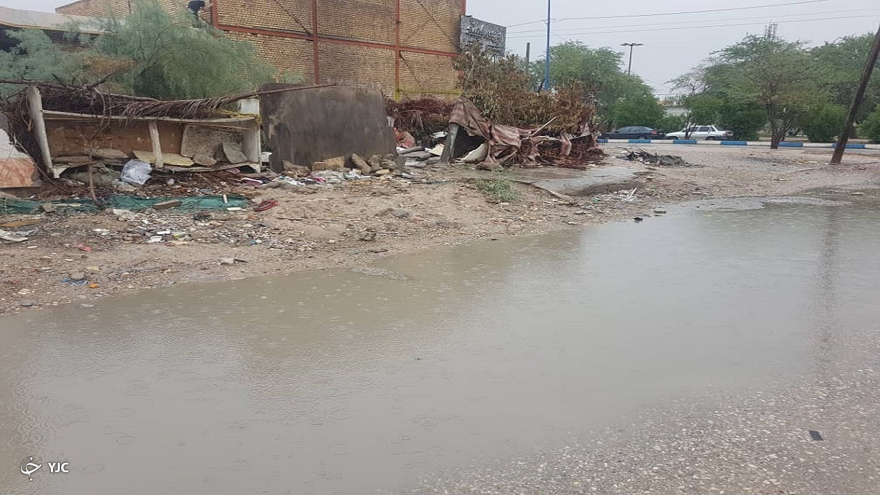 آبادان و خرمشهر پس از باران