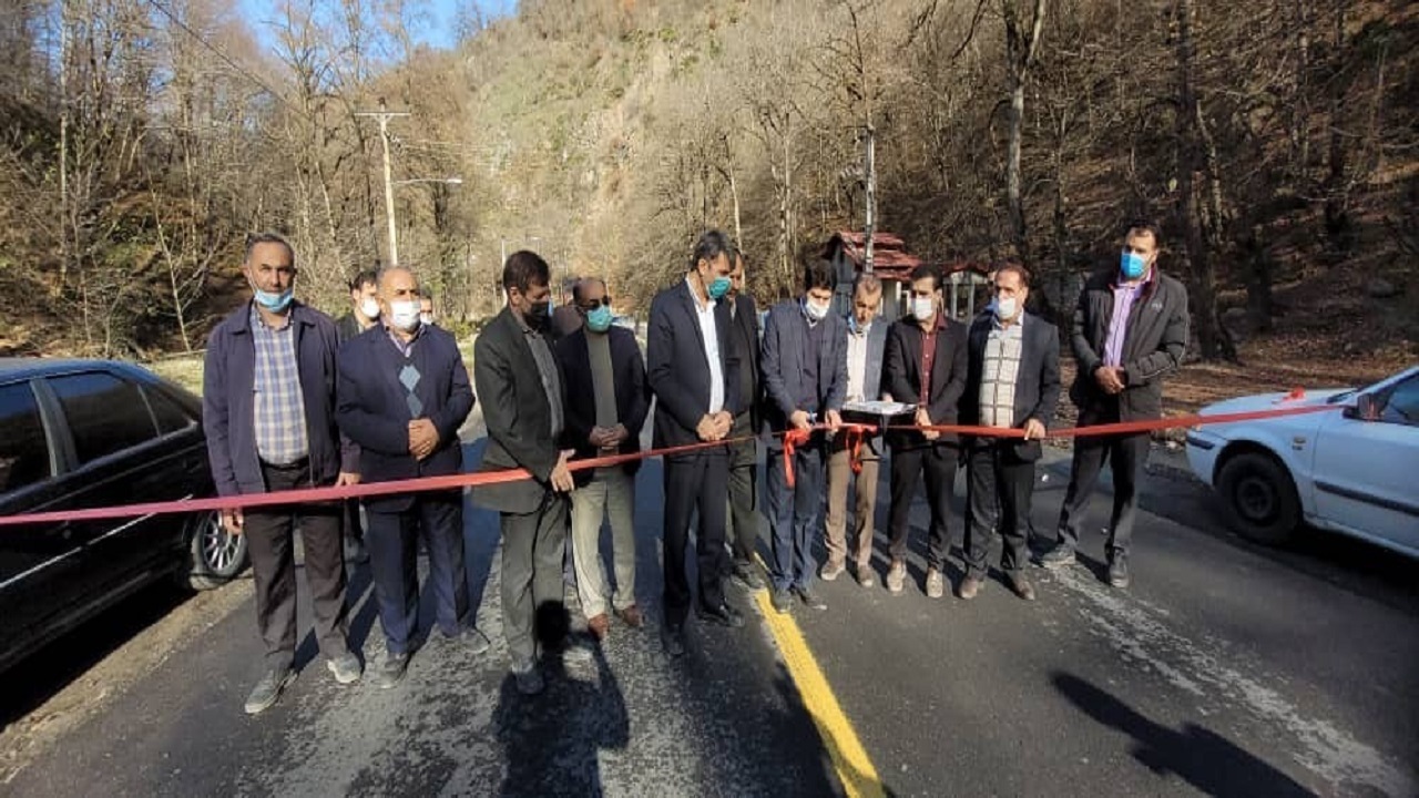 بهسازی و روکش آسفالت محور زیارت در گرگان