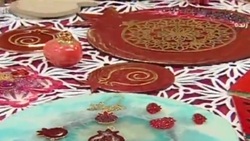 میوه آرایی با میوه‌های یلدایی + فیلم