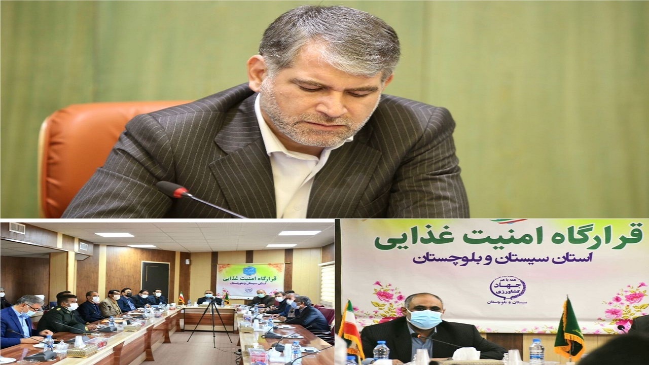نگاه وزارت جهادکشاورزی به سیستان وبلوچستان به عنوان یک پشتیبانی کننده است
