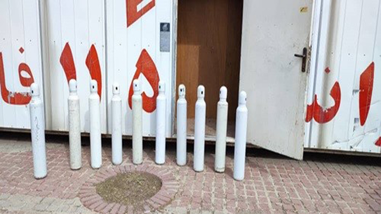 اهدای کسپول اکسیژن به اورژانس سپیدان