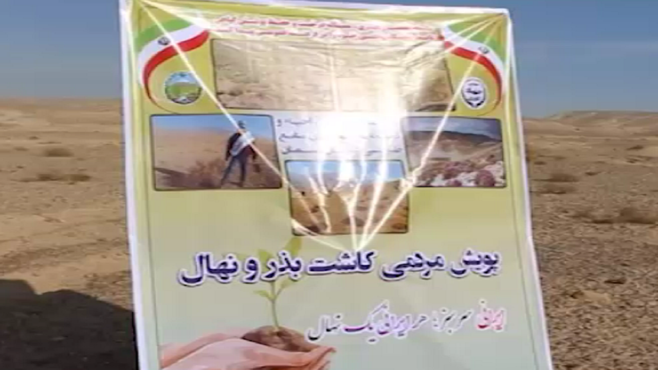 پویش مردمی بذر و نهال کاری در سرخه