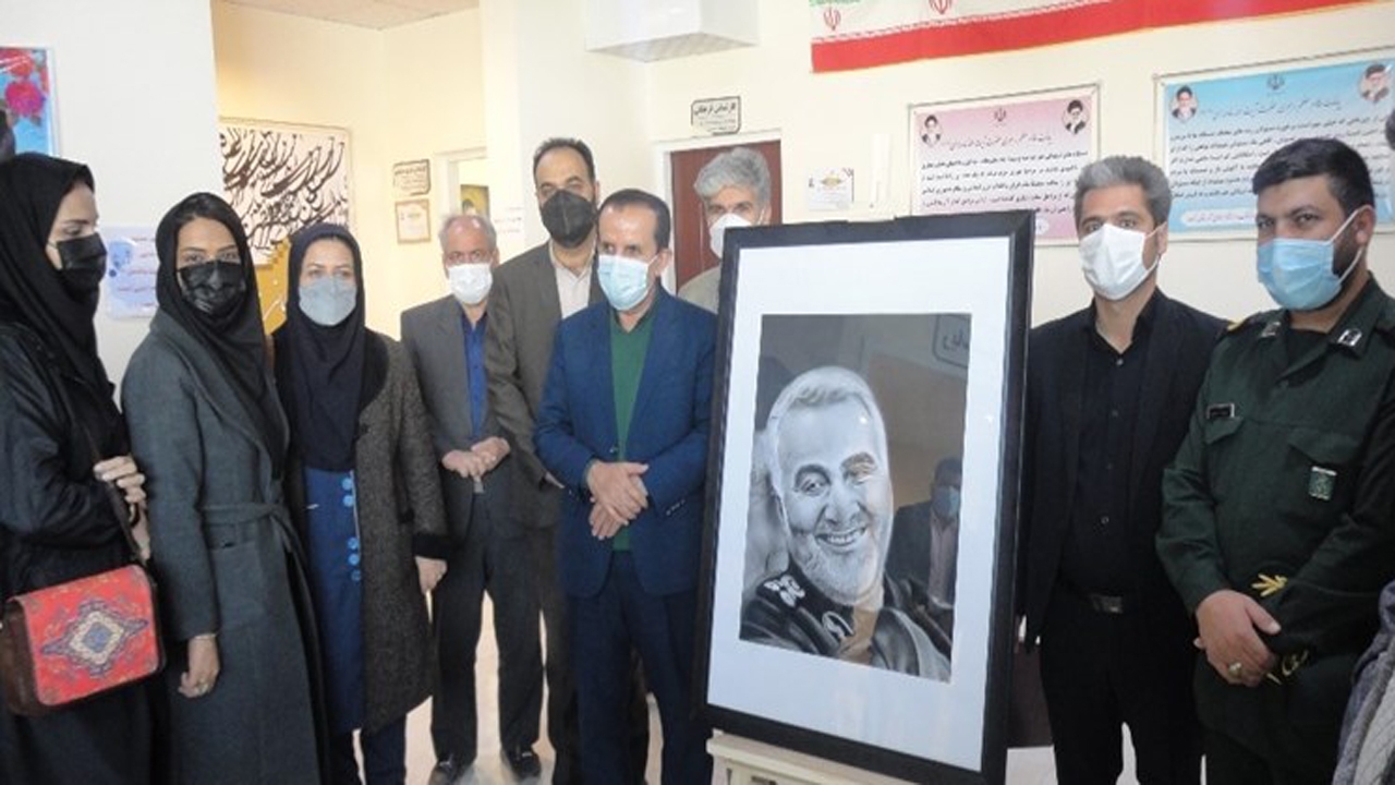 ۱۱۰ اثر از هنرمندان آباده به نمایش گذاشته شد