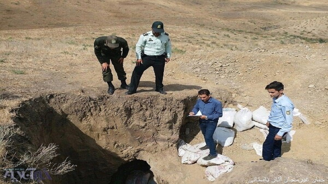 دستگیری ۲۹ حفاری غیر مجاز در اسدآباد