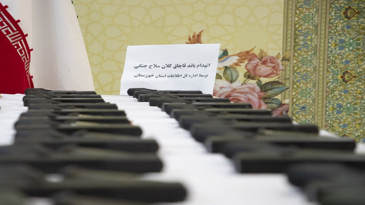 باند ضد امنیتی قاچاق سلاح و مهمات در خوزستان منهدم شد