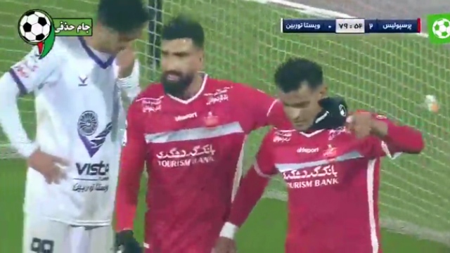 گل سوم پرسپولیس به ویستاتوربین + فیلم