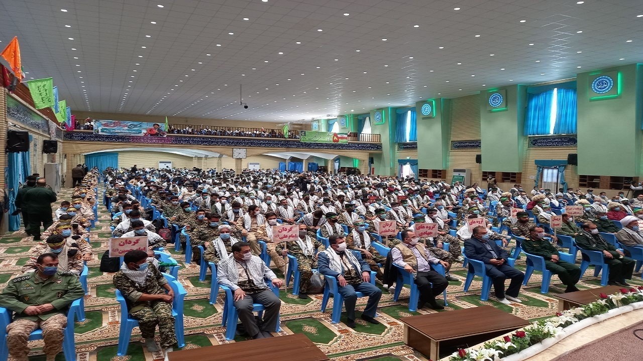 برگزاری مراسم "نمایش اقتدار بسیجیان" در گرگان