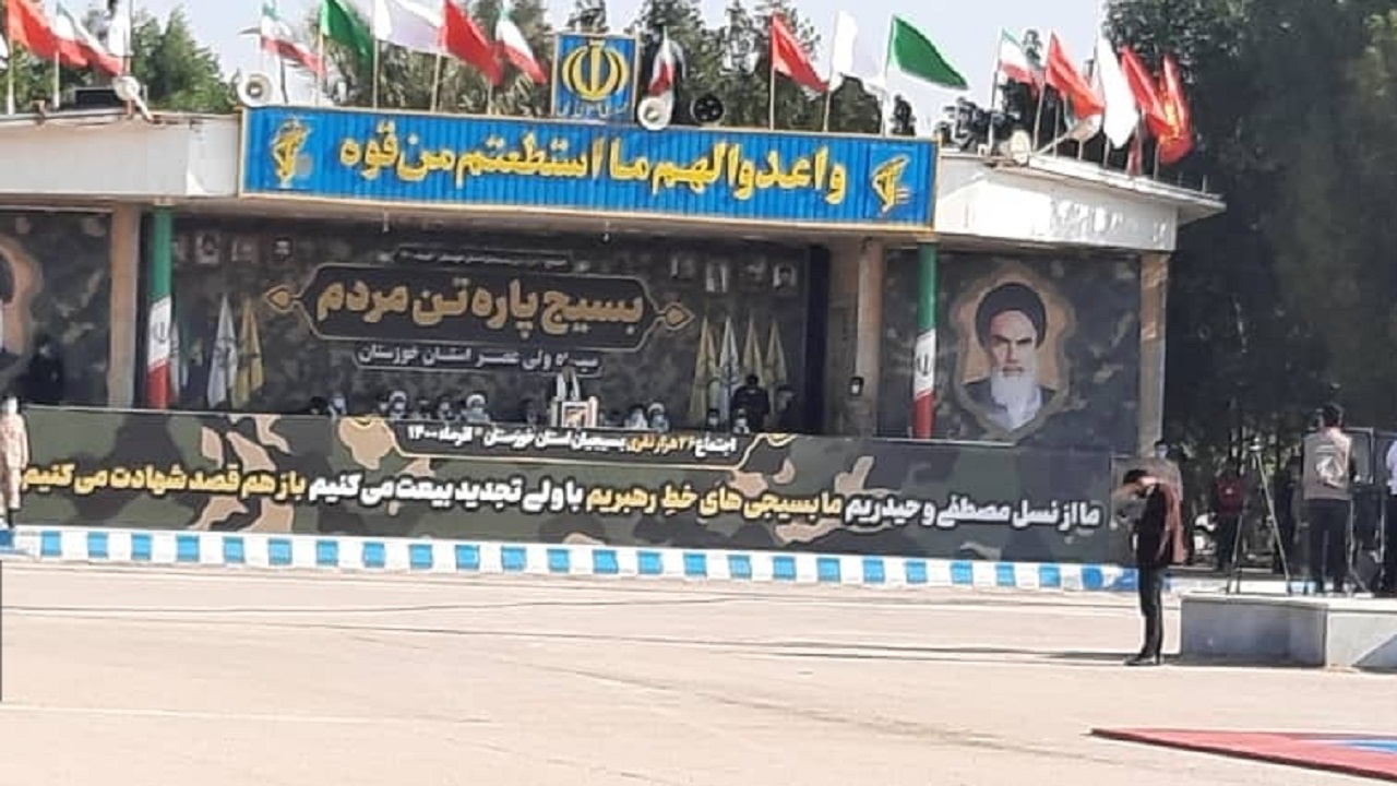 نمایش اقتدار ۲۶ هزار بسیجی در خوزستان