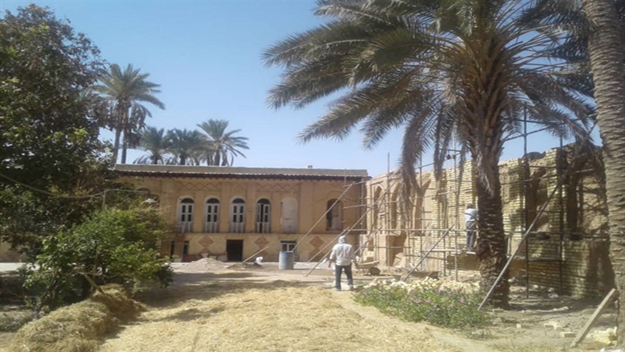 مرمت خانه تاریخی عزیزیان در فسا