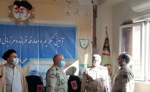 معرفی فرمانده جدید مرزبانی گیلان 