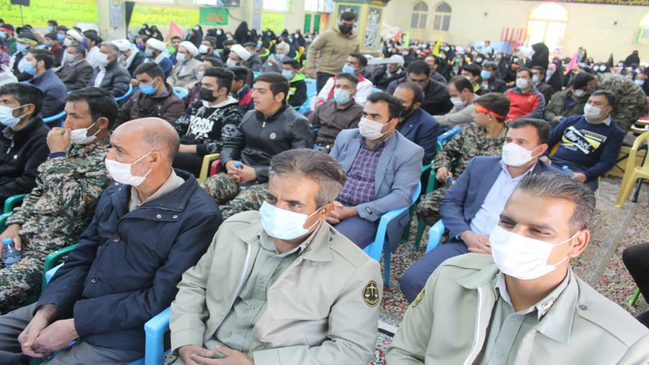 رزمایش سراسری اقشار بسیجیان راور برگزار شد