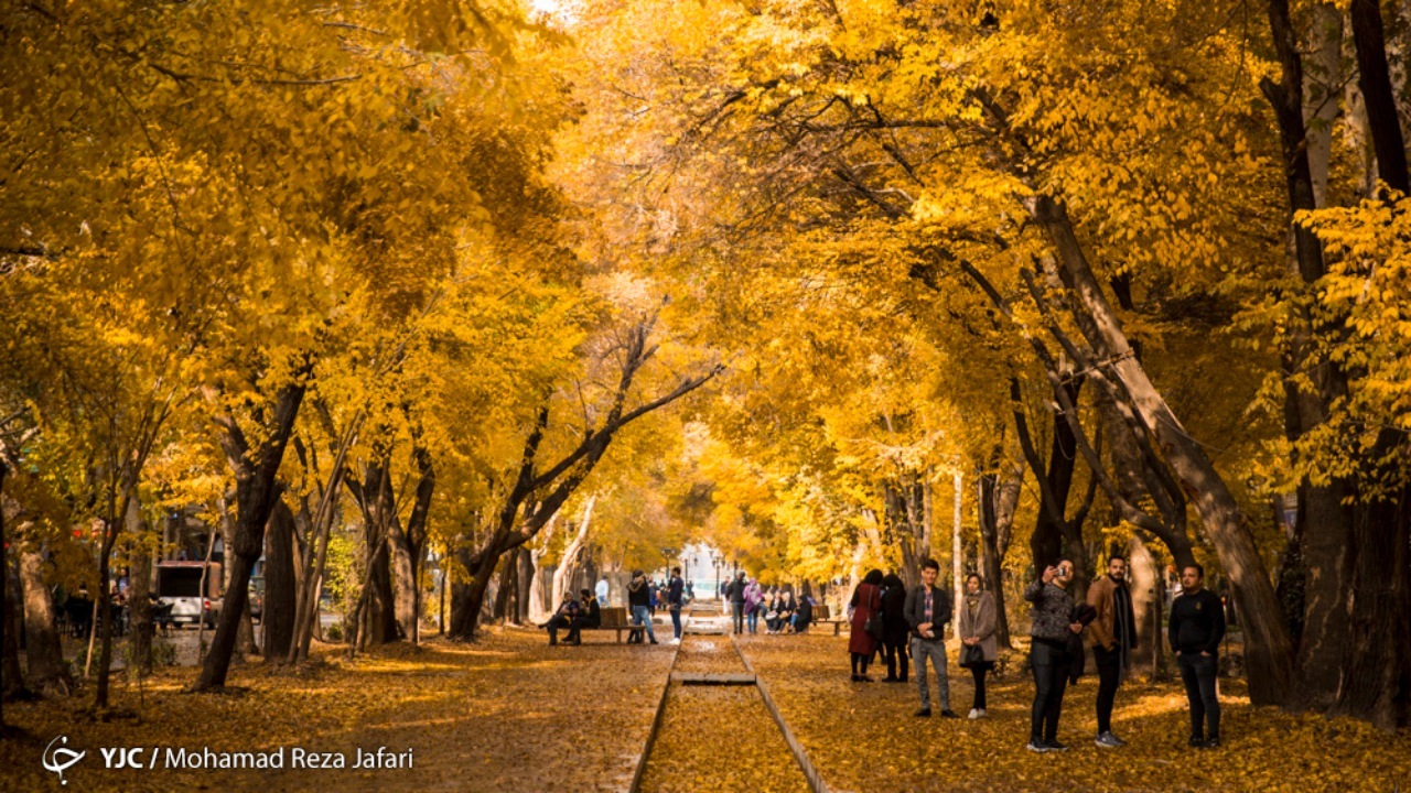 حال و هوای خزان در چهارباغ ماندگار است