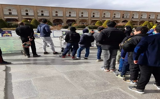 ورزش در میدان نقش جهان