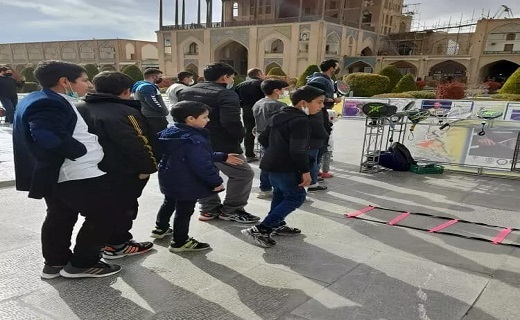 ورزش در میدان نقش جهان