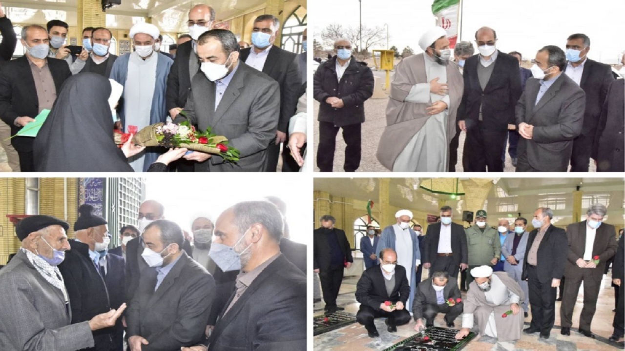 استاندار خراسان جنوبی به فردوس رفت