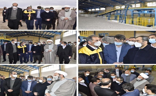 قناعت استاندار خراسان جنوبی از کارخانه تولید سیم آلومینیوم در فردوس بازدید کرد.