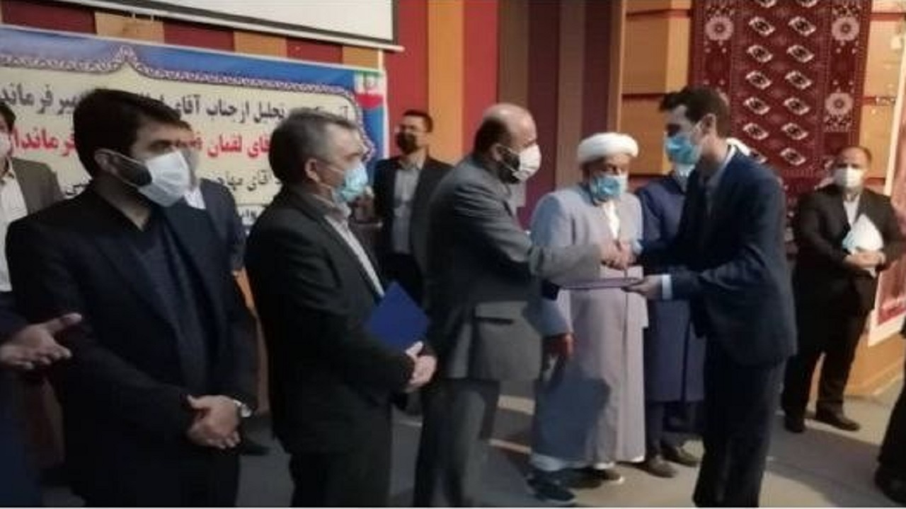 فرماندار جدید مراوه تپه معارفه شد