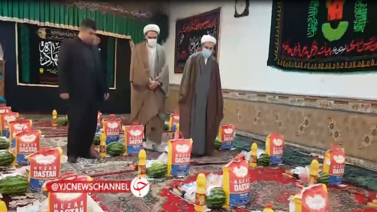 توزیع ۵۰ بسته معیشتی در مرند