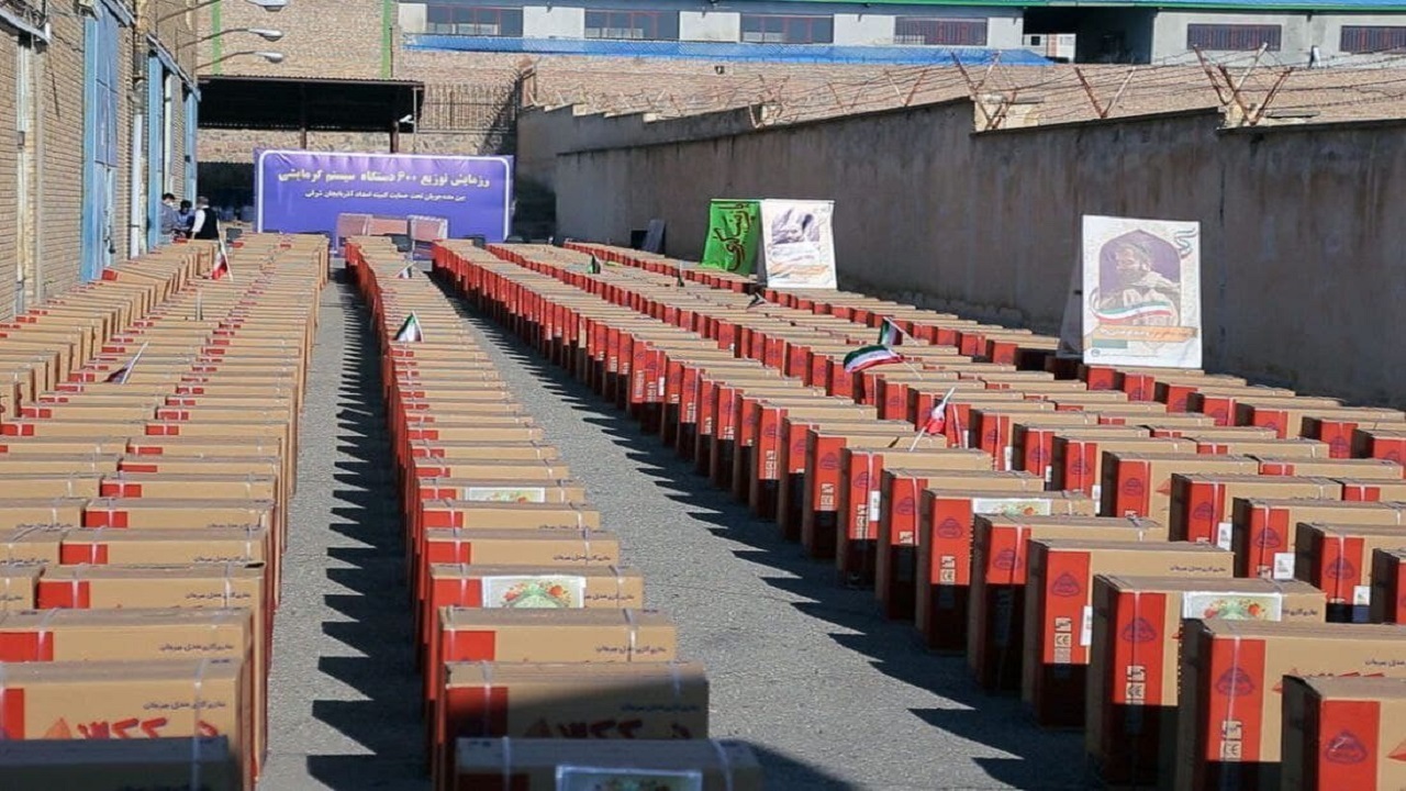 ارسال ۱۰ هزار بخاری و آبگرمکن به مناطق کمتر برخوردار