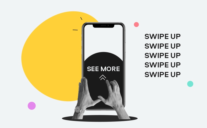 قابلیت Swipe Up 