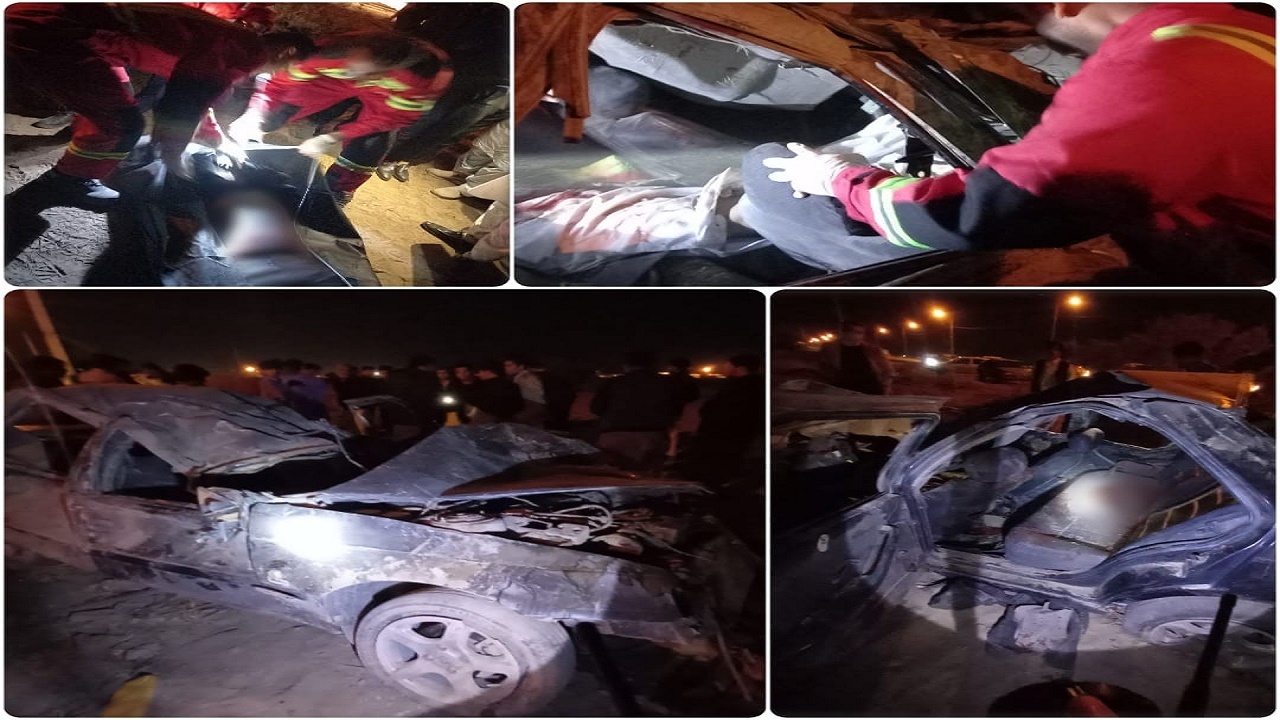 فوت دو سرنشین پژو در زاهدان