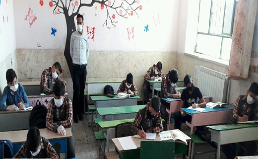 محیط کلاس مدارس قم 
