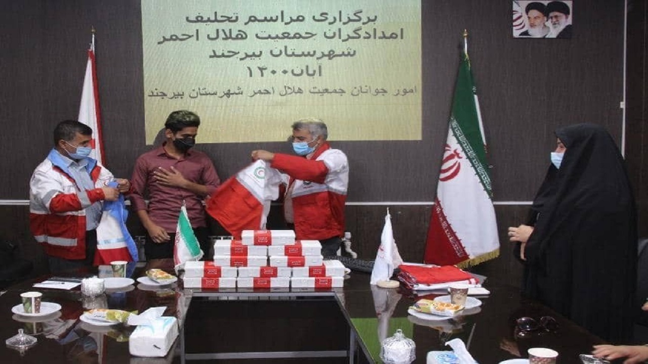 تحلیف ۳۶۲ جوان امدادگر در خراسان جنوبی