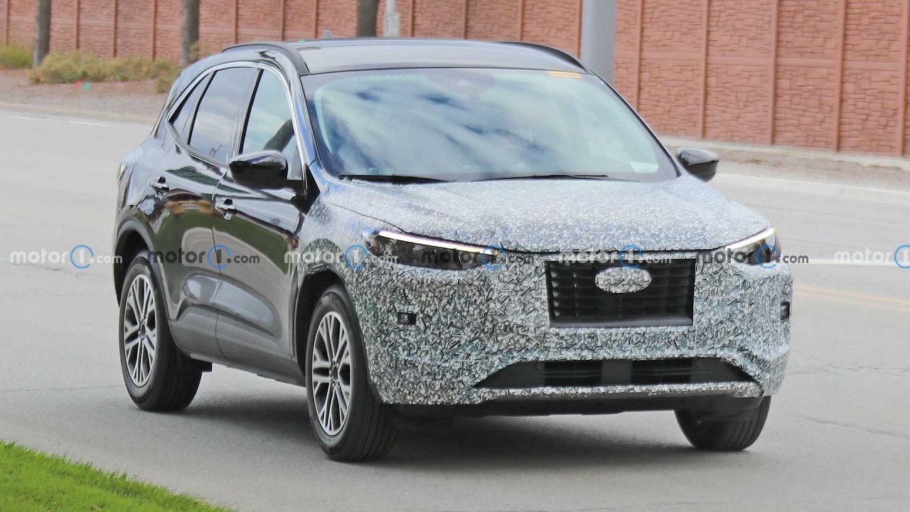 اولین عکس از خودروی Ford Escape ۲۰۲۳ فیس لیفت شده