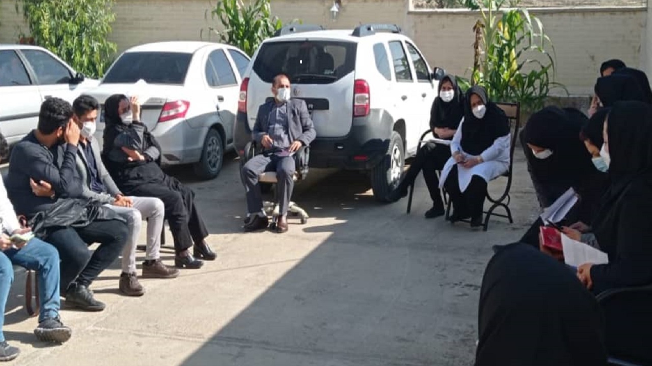 بازدید از مرکز خدمات جامع سلامت ابوالعباس و خانه‌های بهداشت تابعه