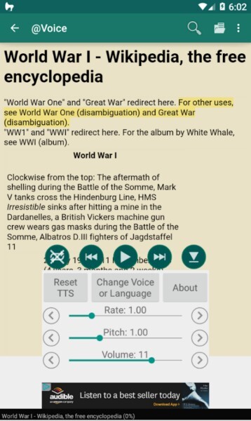 Voice Aloud Reader Premium