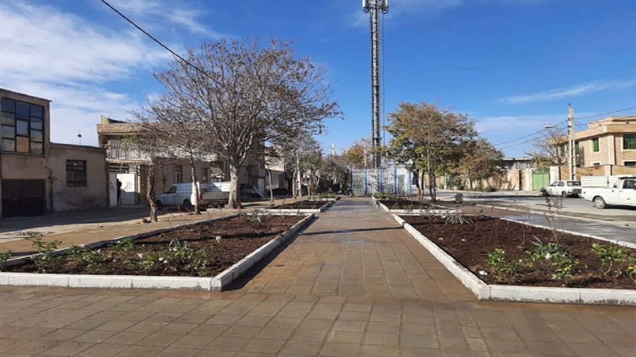 بوستان هنر در بلوار ۱۵ خرداد ملایر به بهره برداری رسید