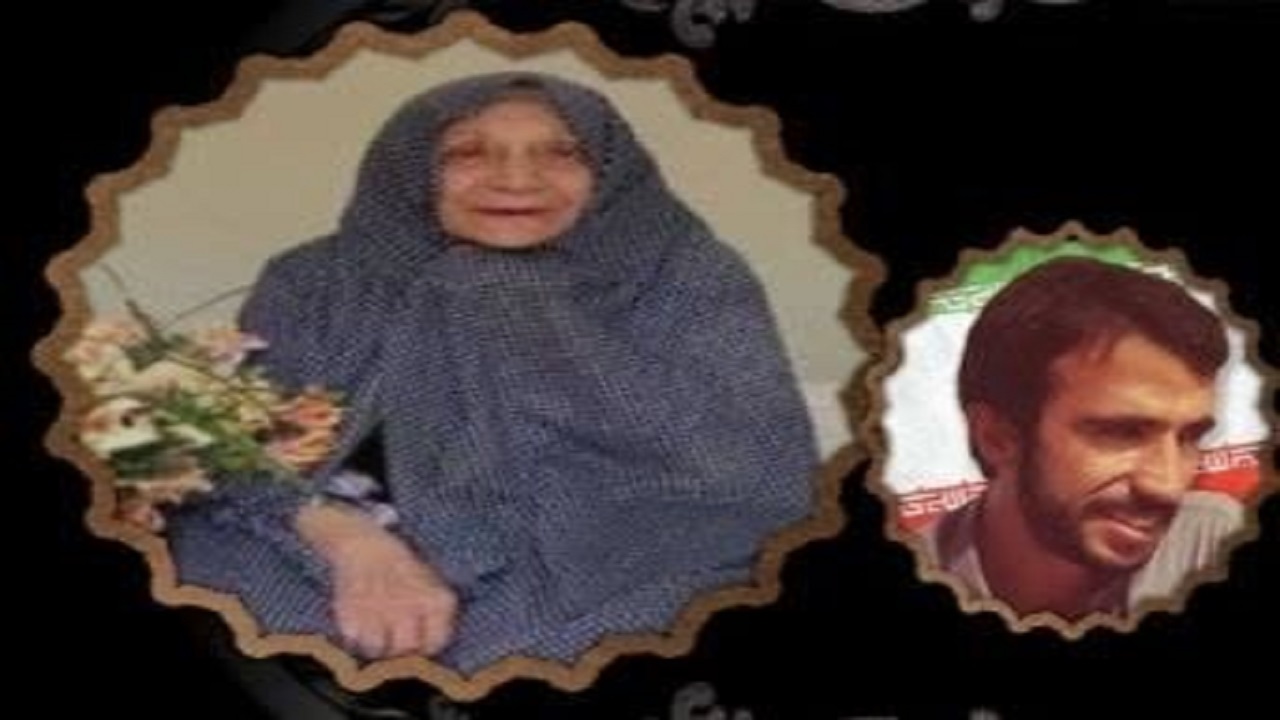 تشییع پیکر مادر شهید حسن غازی در اصفهان