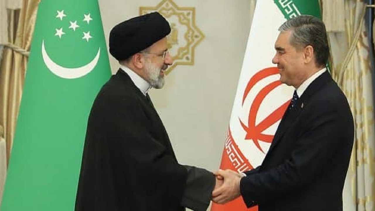 رئیسی با رئیس جمهور ترکمنستان دیدار و گفت‌وگو کرد