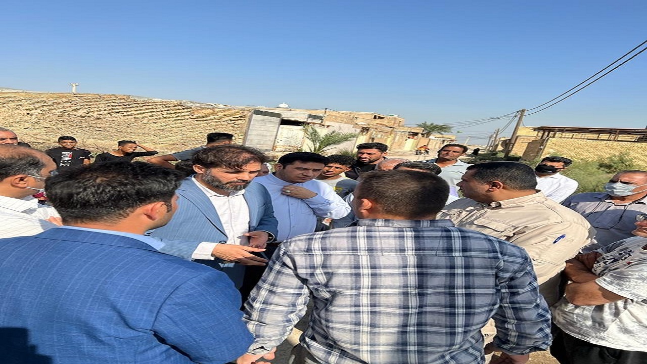 شهردار آبادان قول بهبود وضعیت کوی ولیعصر را داد