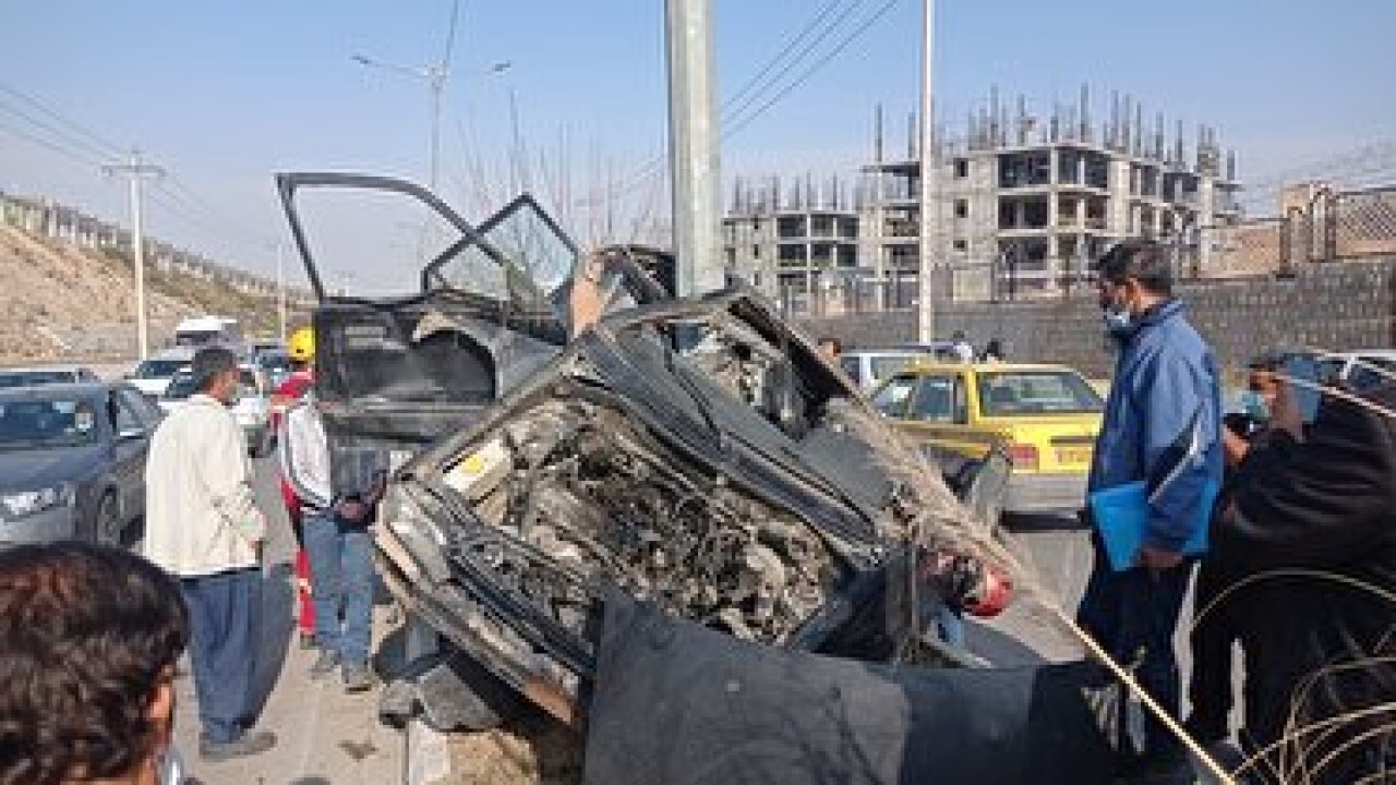 سرعت زیاد خودرو در بجنورد حادثه آفرید