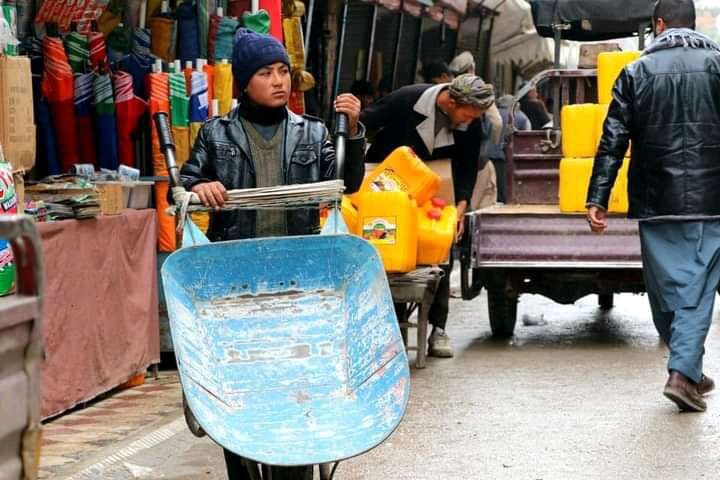 افزایش کودکان کار در بلخ + تصاویر
