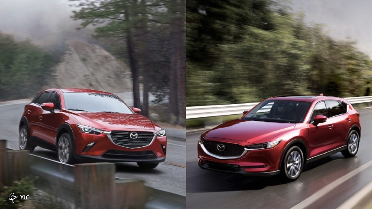 مقایسه مزدا CX-3 با CX-5+ مشخصات فنی