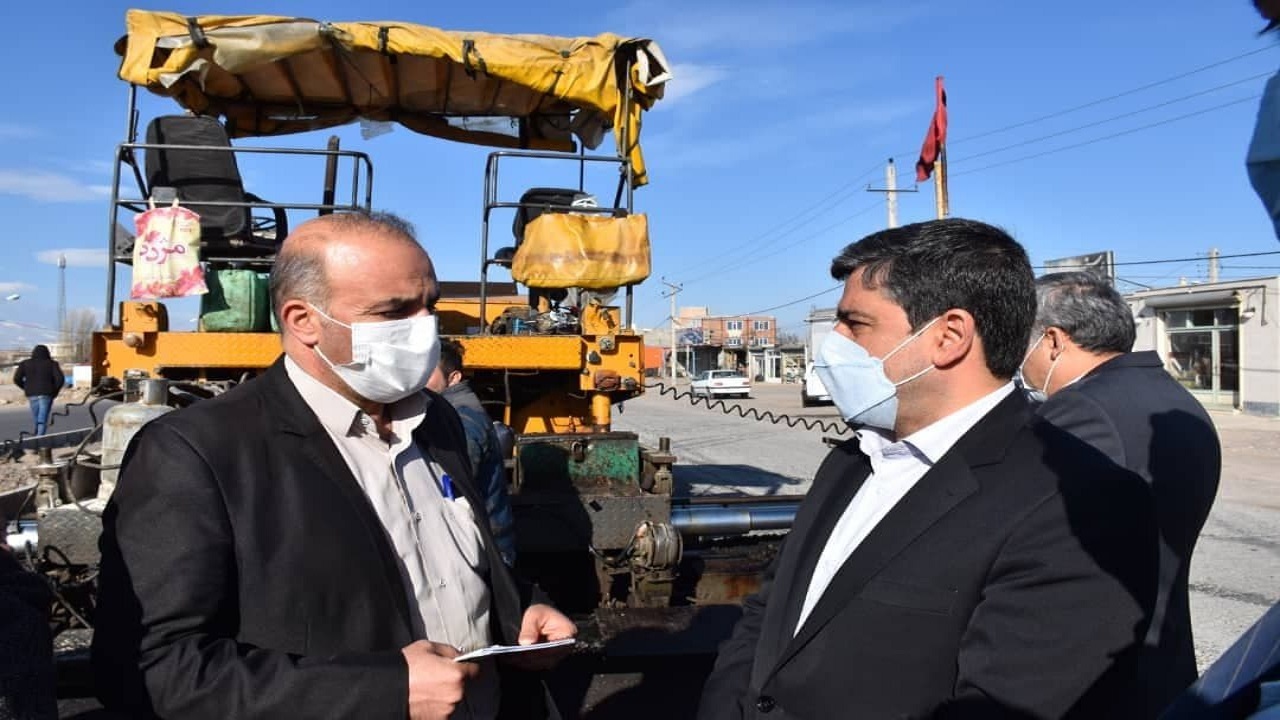 تکمیل چهار خطه کردن جاده عبوری شهر آراللو