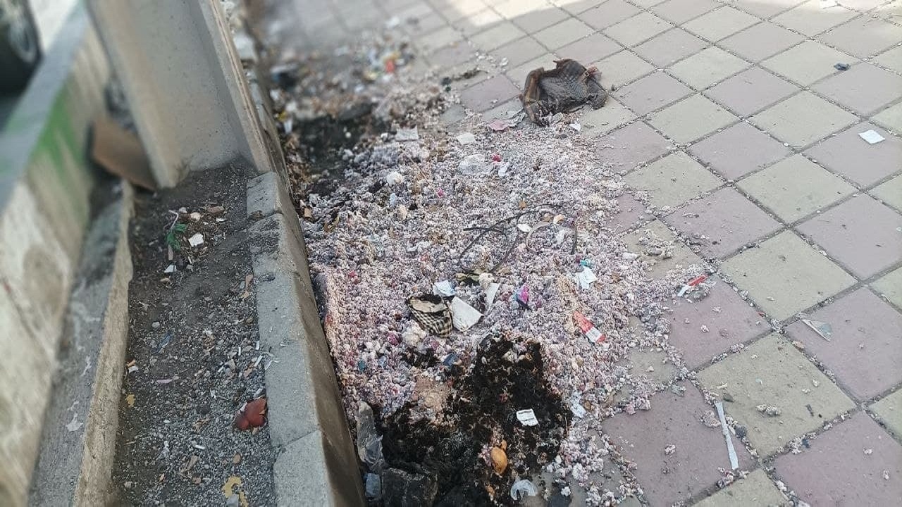 انباشت زباله زنگ خطری برای سلامت دانش آموزان کرمانشاهی+ تصاویر