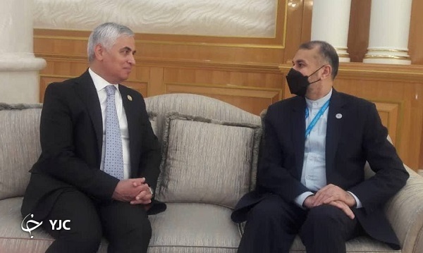 رایزنی امیرعبداللهیان با همتای تاجیکستانی و دبیرکل اکو در ترکمنستان