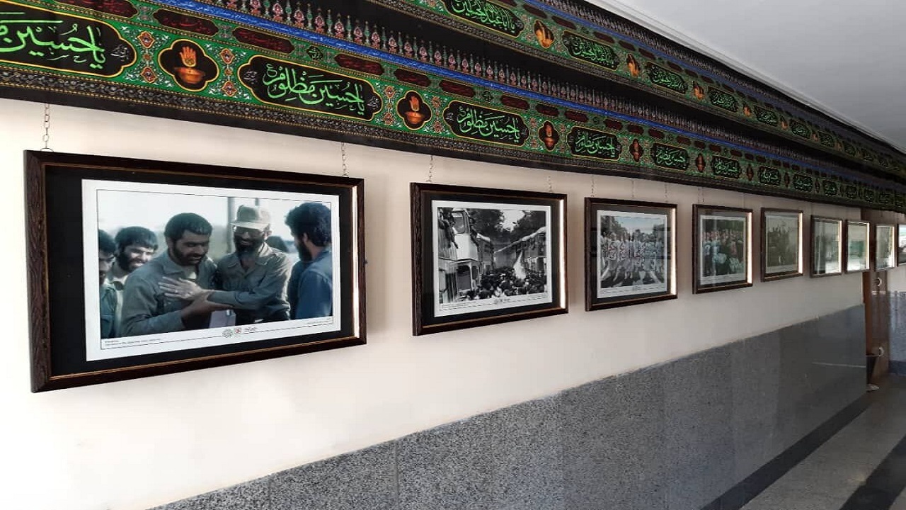 نمایشگاه عکس دفاع مقدس در گتوند برگزار شد