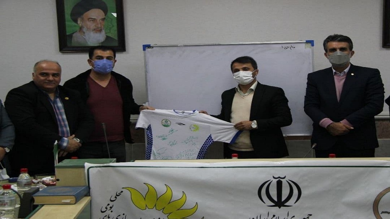 رونمایی از پیراهن تیم‌های ورزش روستایی مازندران