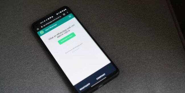 آموزش ارسال پیام در واتساپ بدون نیاز به ذخیره شماره تلفن