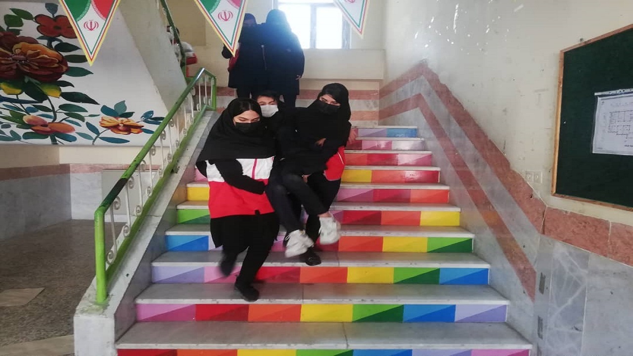 بیست و سومین مانور زلزله در مدارس استان بوشهر برگزار شد