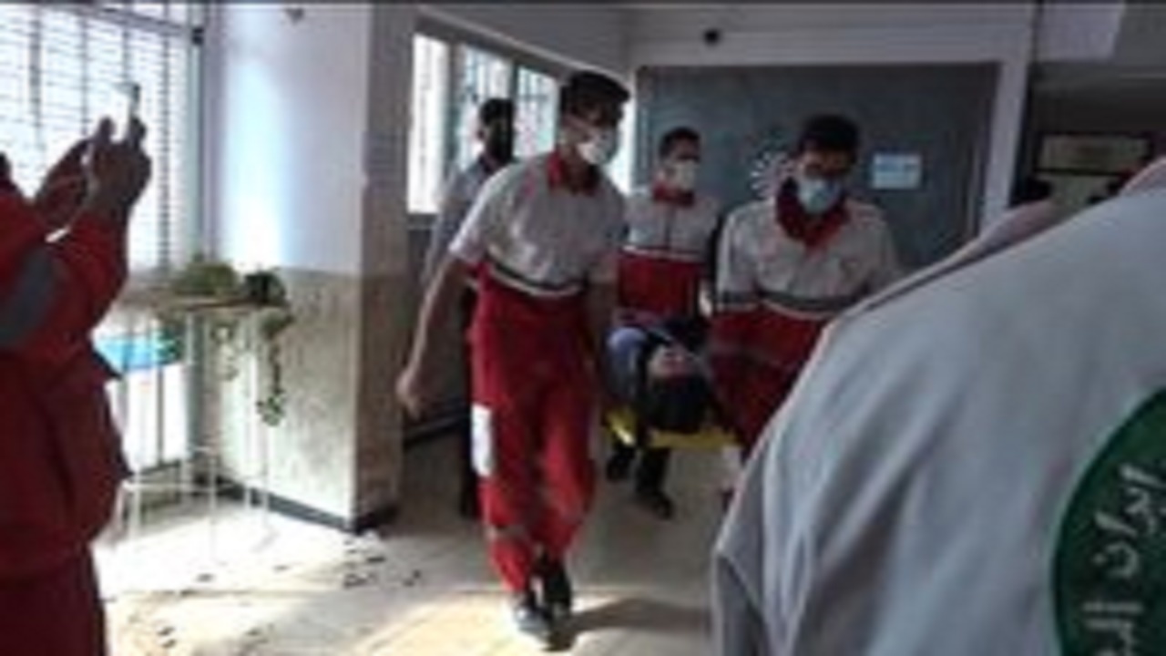 مانور زلزله در مدارس مناطق آبی استان سمنان