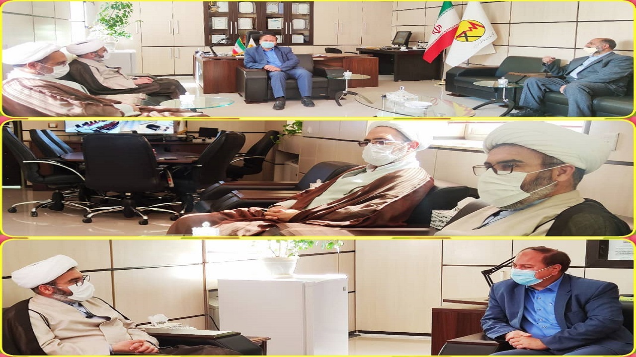 دیدار مسئول امور فرهنگی شرکت توانیر با مدیر عامل شرکت توزیع نیروی برق سیستان و بلوچستان