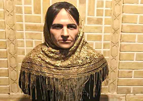 مجسمه زینت الملوک مجسمه زینت الملوک