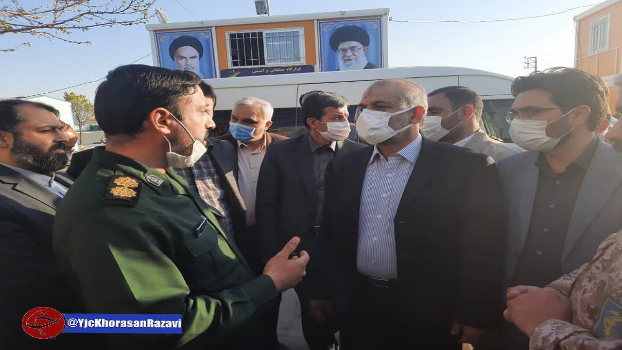 بازدید وزیر کشور از قرارگاه شهید سپهبد قاسم سلیمانی در مشهد