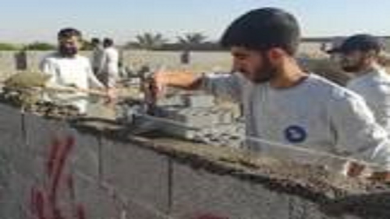 برگزاری اردوی جهادی نوروزی دانشجویان بسیجی در روستای یای شهری مراغه